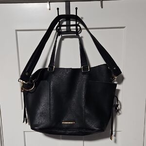 Steve Madden Black Tote Bag